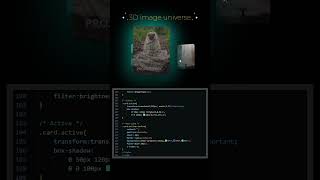 How to create stunning 3D Galaxy Image Universe using HTML,CSS, and JS . #viral #shorts #shortfeed