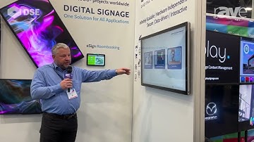 DSE 2023: easescreen Explains Hardware-Agnostic Digital Signage and Door Signage Software