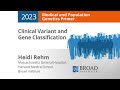 Mpg primer clinical variant and gene classification 2023