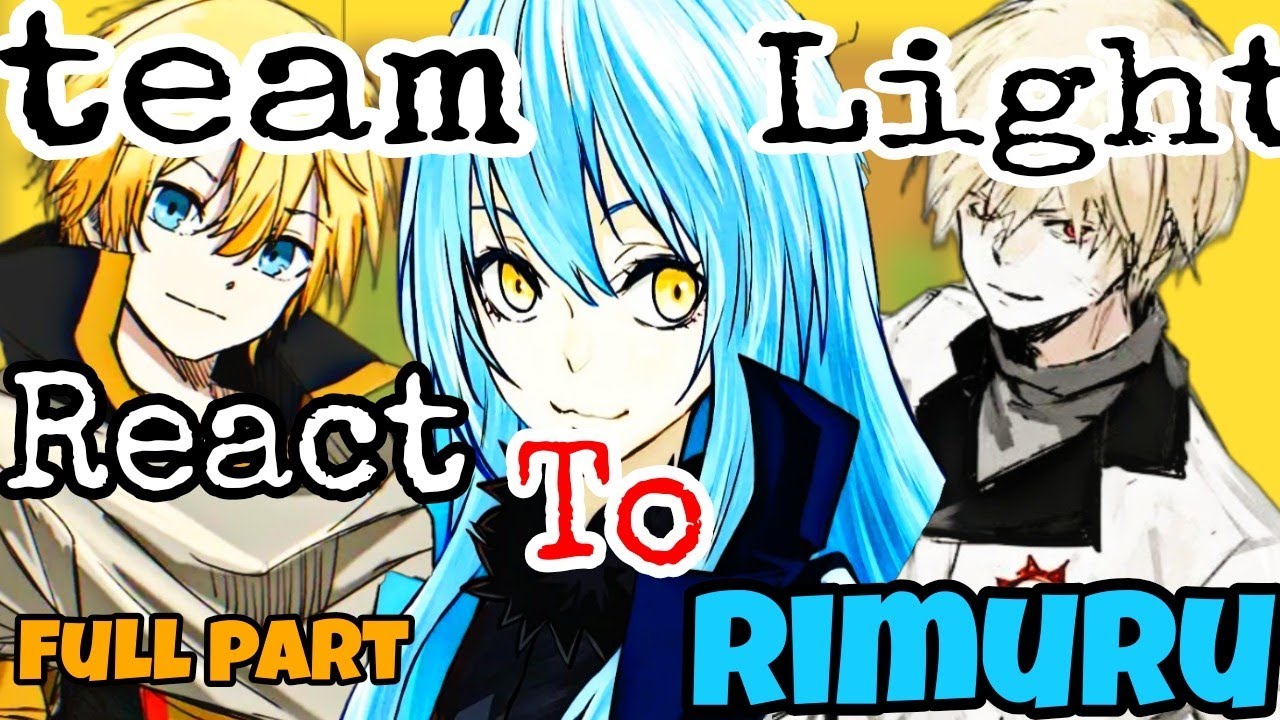 Team Lightspeed/Masayuki Party React To Rimuru Tempest  [FULL PART] |Gacha reaction|