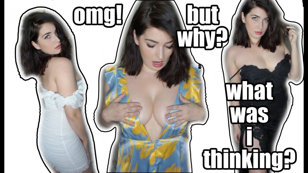 Trying on Sexy Clothes I Could NEVER Wear in Public (MAJOR SHOPPING REGRETS)
