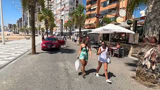 Benidorm Rincon De Loix Levante Beach In August 2023