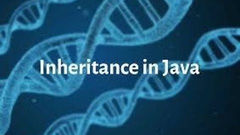 Core Java - Inheritance in Java