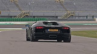 'Police' Aventador LP700 w/ SuperSprint Exhaust!