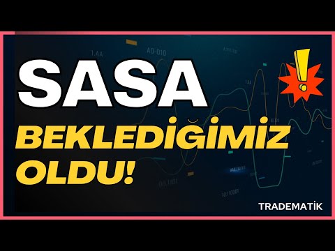 SASA DA BEKLEDİĞİMİZ OLDU!  - SASA HİSSE TEKNİK ANALİZİ VE YORUMU SASA POLYESTER #BİST #sasa