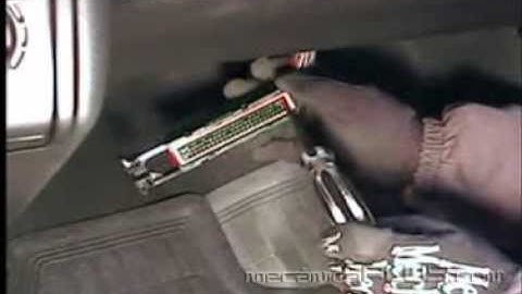 Computadora VW Pointer 1.8L. -Localización y alimentaciones a la computadora 1