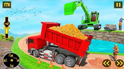 Tunnel Construction Sim 2025 - Mega Machines JCB Simulator 3D - Android Gameplay 