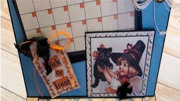 Part  6 Tutorial for Authentique Calendar Book Album & Easel Box