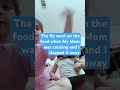 My mum cooking