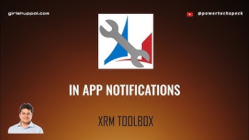 In-App Notification Builder - XRM Toolbox