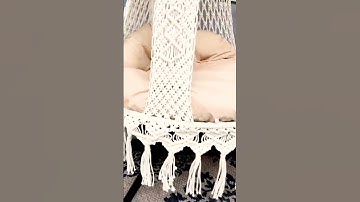 Premium Macrame Swing Chair for Home #macrame #swing #viral #shortsfeed #shorts #trending #youtube