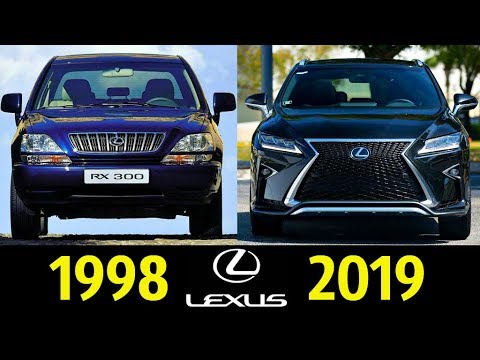 Lexus RX - Эволюция (1998 - 2019) Обзор !