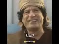 صور من مراحل سنوات العقيد القذافي رحمه الله 