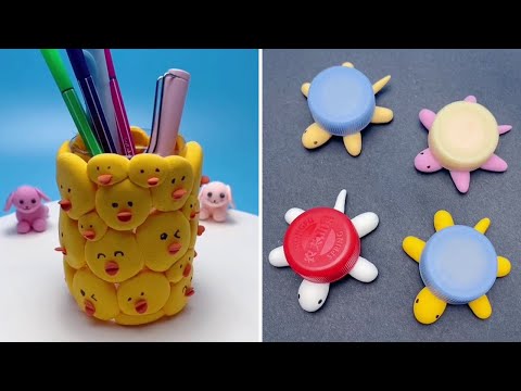 10+ CUTE CLAY DIYs YOU CAN MAKE YOURSELF | SUPER COOL CLAY CRAFT ACTIVITIES FOR KIDS