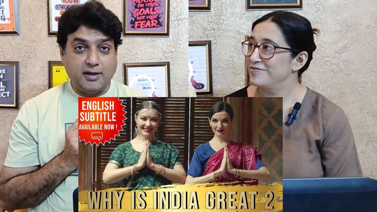 Pakistani Couple Reacts to “Why India Is Great 2” | Pakistanis Impressed by India’s Greatness 🇮🇳❤️🇵🇰