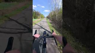 DJI Osmo on a Bike Tour #pov #roadbike #gravelbike #horse #djiosmonano #djiosmo
