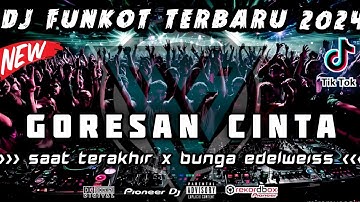 DJ FUNKOT TERBARU 2024 ‼️ SATU ROOM PASTI TERBANG ‼️ DUGEM GORESAN CINTA X BUNGA EDELWEISS ‼️