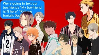 Bottoms Challenges Their Tops | Rare Ships | Haikyuu Text Story | Re-upload