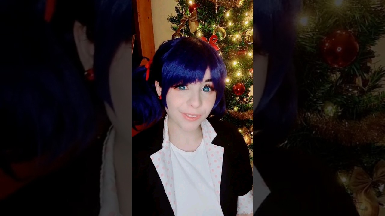 this is...for Adrien 🎅 Miraculous Ladybug Christmas cosplay #miraculousladybug