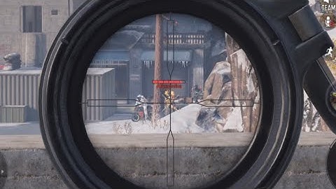 Cod mobile ground war 2.0 first time sniper.                @CODMesports #callofduty #codmobile