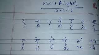 क ख ग in hinglish | k kh g gh | अ आ इ ई in hinglish