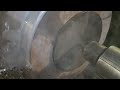 old-school manual machining, 1939 Monarch lathe, big ass gear, @ Matt Groover's Southern Rust