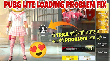 Pubg Lite Loading Problem Solution | Pubg Lite Loading Screen Error Fixed | Pubg Lite Server Down