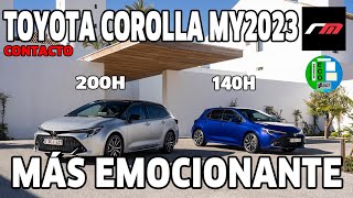 TOYOTA COROLLA MY2023 | COMPACTO FHEV | FULL Hybrid | CONTACTO | revistadelmotor.es