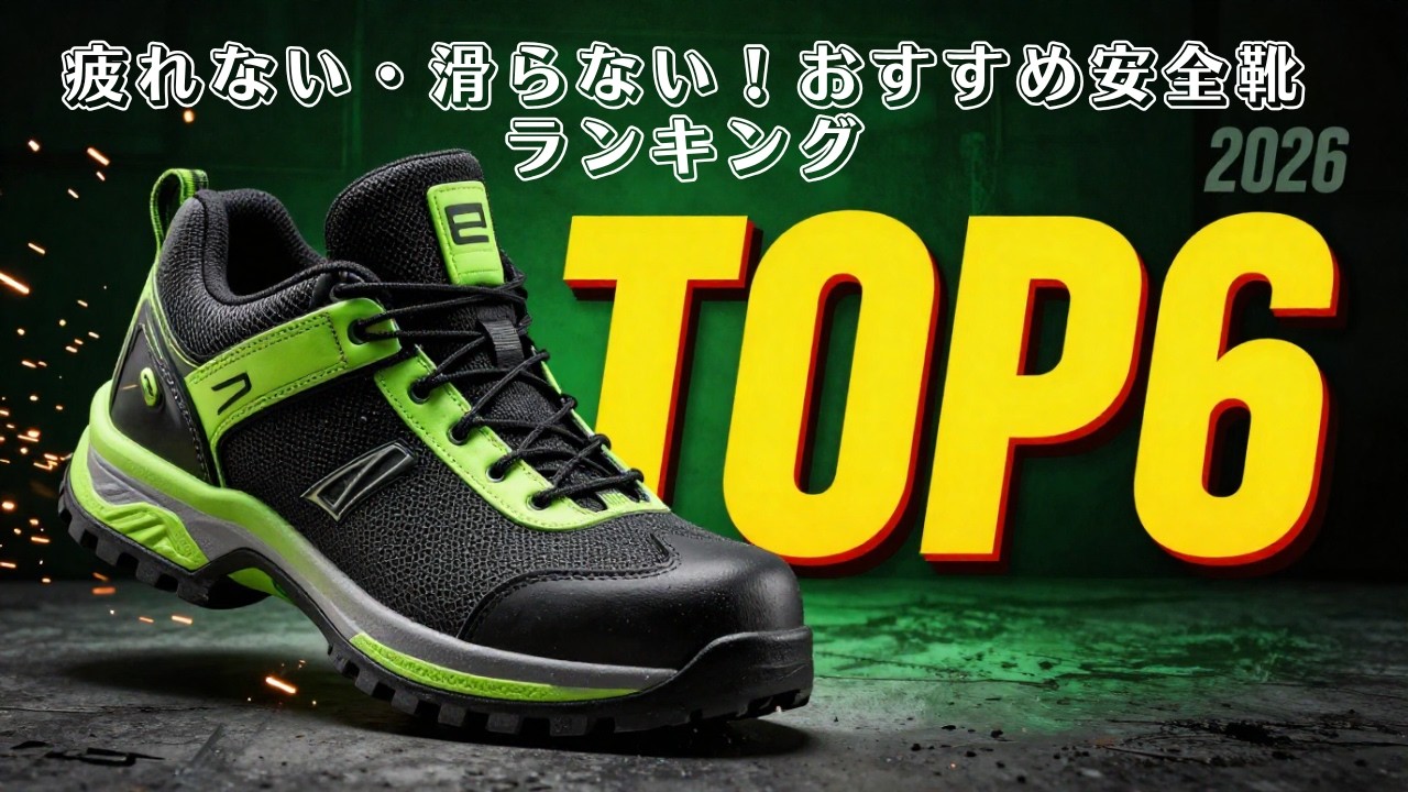 Comfortable and Slip-Resistant! Top 6 Recommended Safety Shoes for