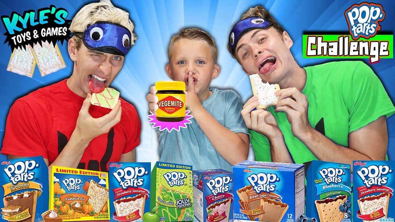 Pop Tart Challenge & Vegemite Joke!