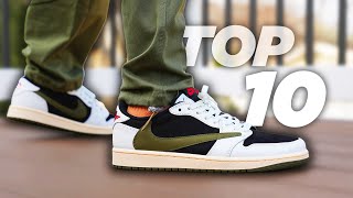 Top 10 AIR JORDAN 1 Sneakers of 2023