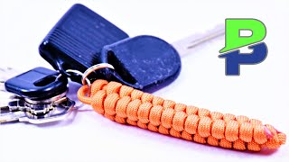 How to make a Rattlesnake Style Keyfob using Paracord  - BoredParacord.com
