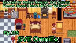 SVE OmniEx Ep116 Y3 Spring- 5-6: Enough for Return Scepter. Need 6 More NPC for Ttl Hearts.