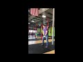 American swing elbows bend  iron hero crossfit