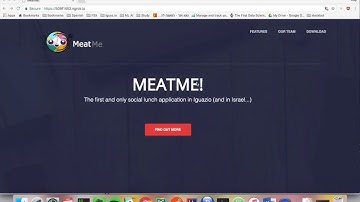 MeatMe: Iguazio Demo