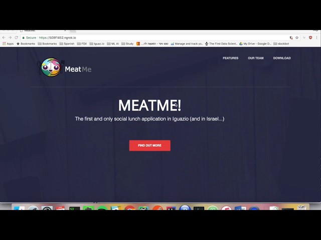 MeatMe: Iguazio Demo