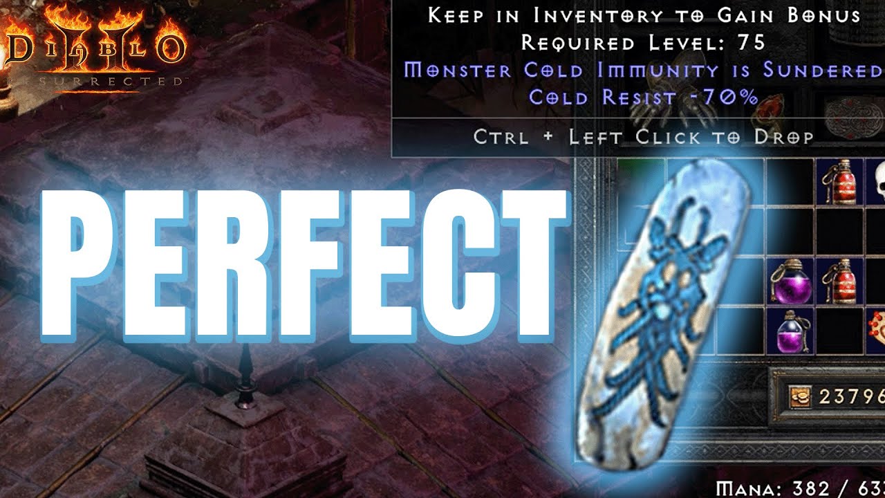 I FOUND 2 PERFECT SUNDER CHARMS D2R LADDER S02 YouTube