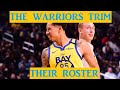 Warriors Roster Update - Players Waived