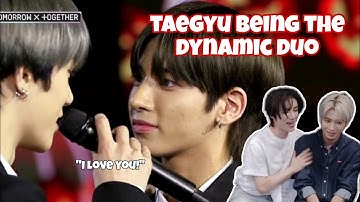 TAEHYUN AND BEOMGYU BEING THE DYNAMIC DUO (TAEGYU!)