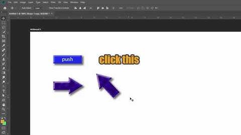 Creating simple buttons in Photoshop