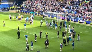 Everton lap of honour to thank the fans! #efc