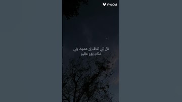 قل اني اخاف ان عصيت ربي عذاب يوم عظيم سورة الزمر