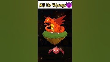 Krimson Evolution Into Auburn | Fire Dragon Volcarnyx  | Dynamons World New Update | #shorts