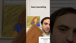 Painting, journaling and I Ching #mindfuljournaling #art #arty #Iching #mindset #mindfulnes