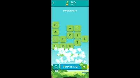 WordBrain 2 Eco Event Day 15 August 15 2021 Answers and Solutions