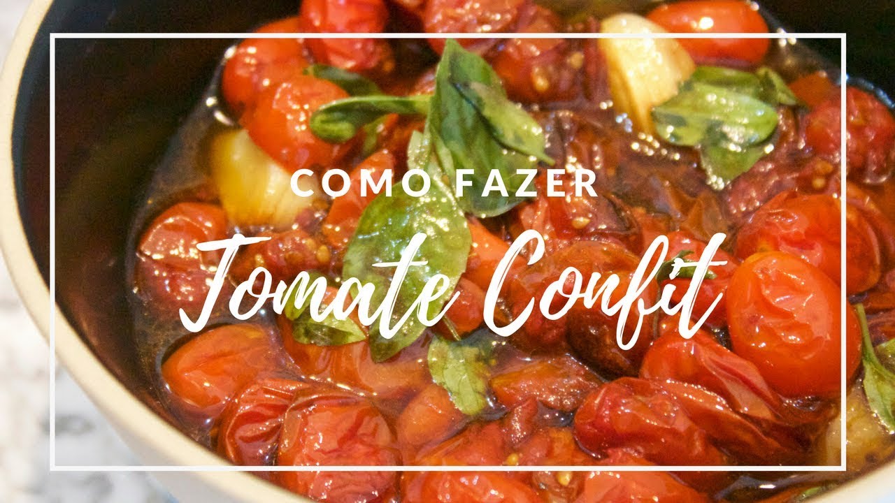 COMO FAZER CONFIT DE TOMATE | Receitas Essenciais | MARINA MORAIS