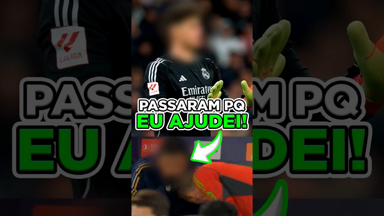 O REAL SÓ PASSOU POR CAUSA DELE! #championsleague #realmadrid #manchestercity #psg #haaland