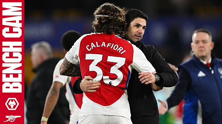 BENCH CAM | Wolves vs Arsenal (0-1) | Mikel Arteta and the squad react to our dramatic victory!