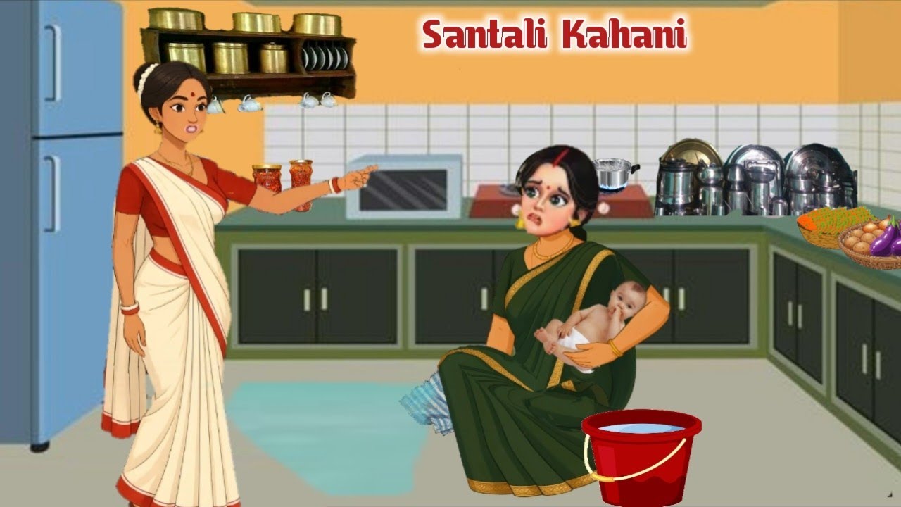 ADIVASI CARTOON SANTALI | NEW SANTALI CARTOON SHORT MOVIE | SANTALI CARTOON 