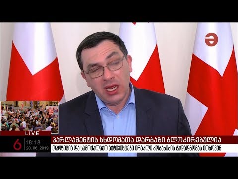 ოპზიცია და სამოქალაქო აქტივისტები ირაკლი კობახიძის გადადგომას ითხოვენ